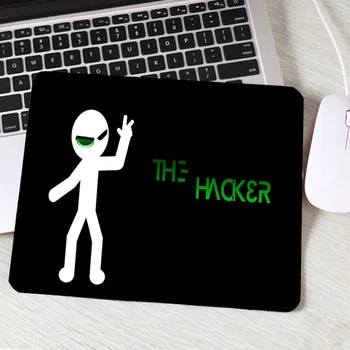 

Congsipad Blackground Cool Pattern Hacker Creative Sci-fi Diy Mousepad for Hacker Lovers and Decorate Table Desktop Mouse Pads