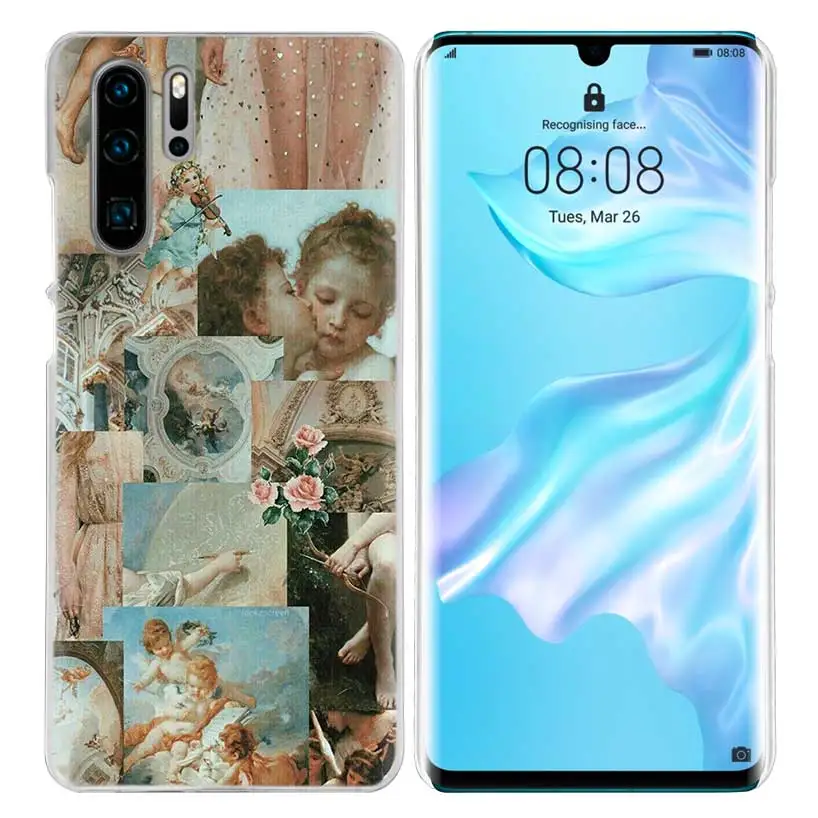 Художественный чехол Angel Cupid для huawei P20 P30 P Smart Nova 4 3i P10 P9 P8 mate 10 20 lite Pro Mini, жесткий чехол для телефона из поликарбоната - Цвет: 10