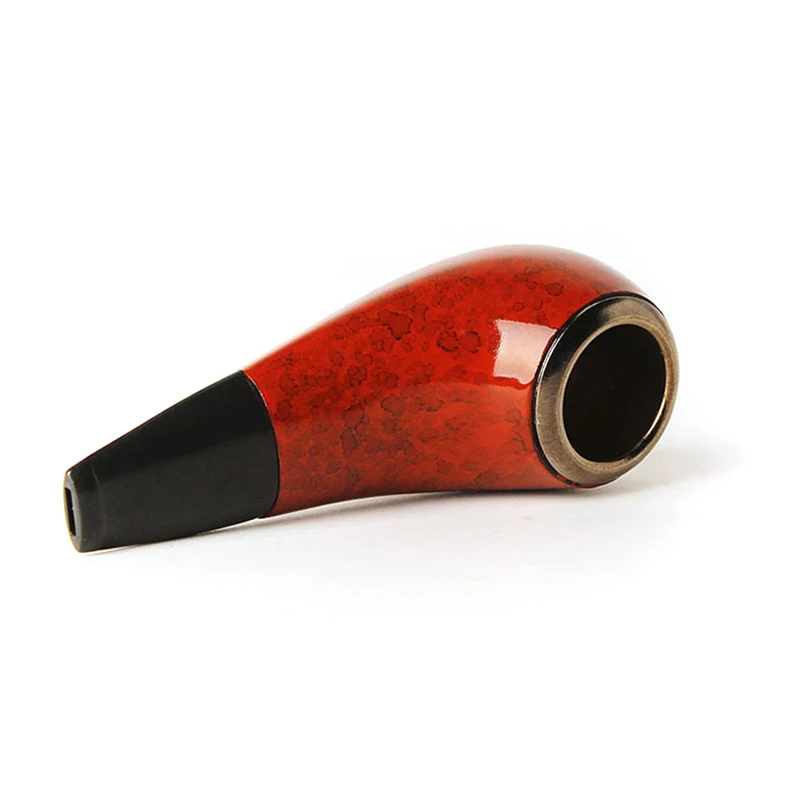 Chicken Leg Shape Short Pipes Chimney Smoking Pipe Mouthpiece Herb Tobacco Pipe Cigar Narguile Grinder Smoke Cigarette Holder herb smoking pipe tobacco pipe smoking pipe tobacco smoking accessories smoking accessories