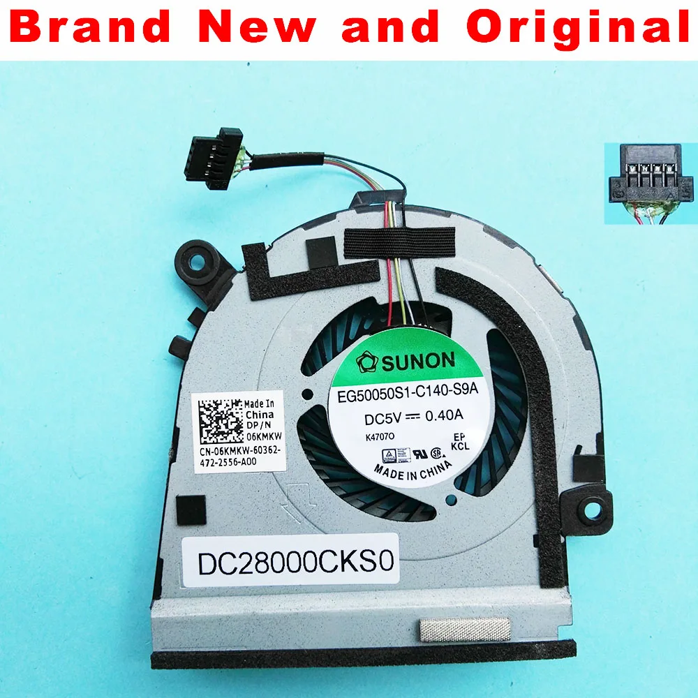 

New original cpu fan for Dell XPS 12 XPS12 9Q33 Laptop CPU Cooling Fan cooler 6KMKW 06KMKW EG50050S1-C140-S9A DC28000CKS0