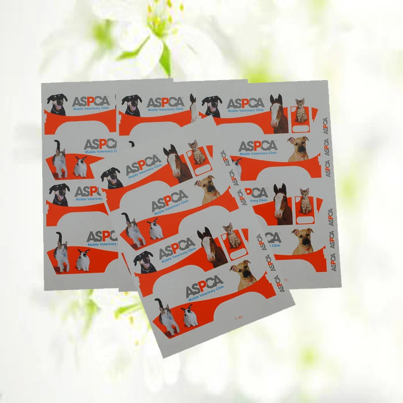 Custom printed baby shampoo stickers, waterproof shampoo label