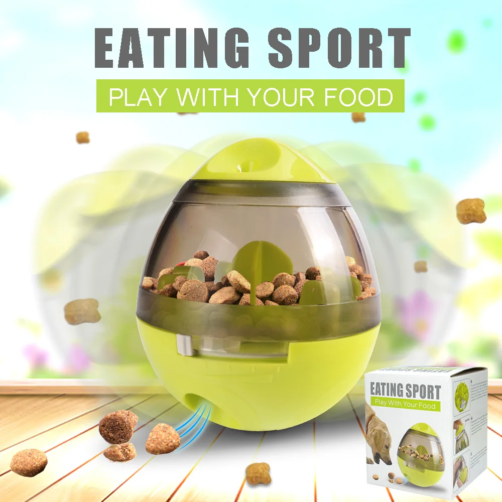 Игрушка для кошек IQ Food Ball интерактивная игрушка домашних животных Умные шарики
