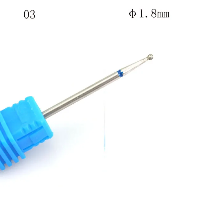 6 шт./компл. алмазные фрезы для маникюра фреза Электрический Фрезер для ногтей, маникюрный Фрезер биты для педикюра Инструменты для ногтей аксессуары - Цвет: 3