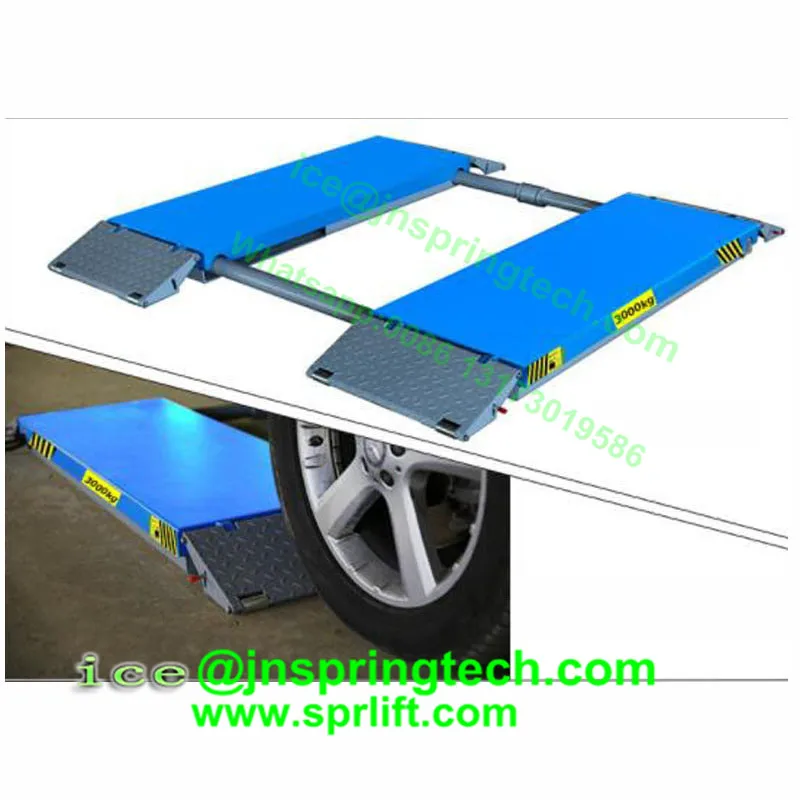 

Manufacture direct sales movable super-thin scissor car lift with lifting height 1m from China