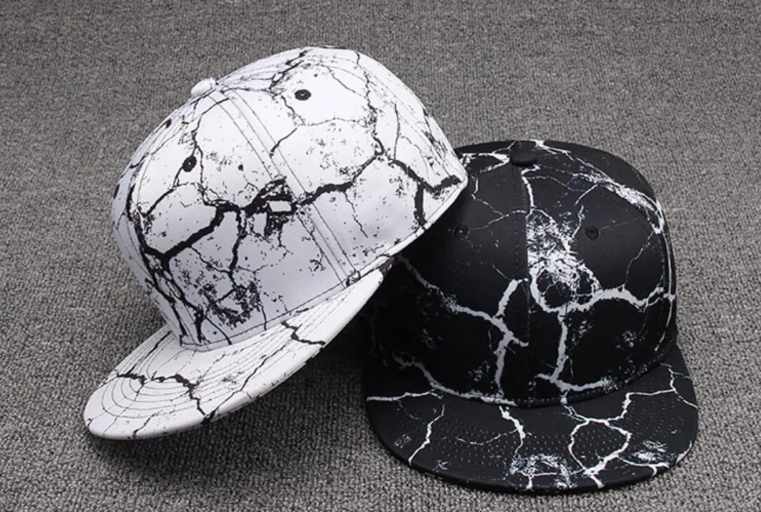 Flat Brim Cap Snap Back Baseball Caps 