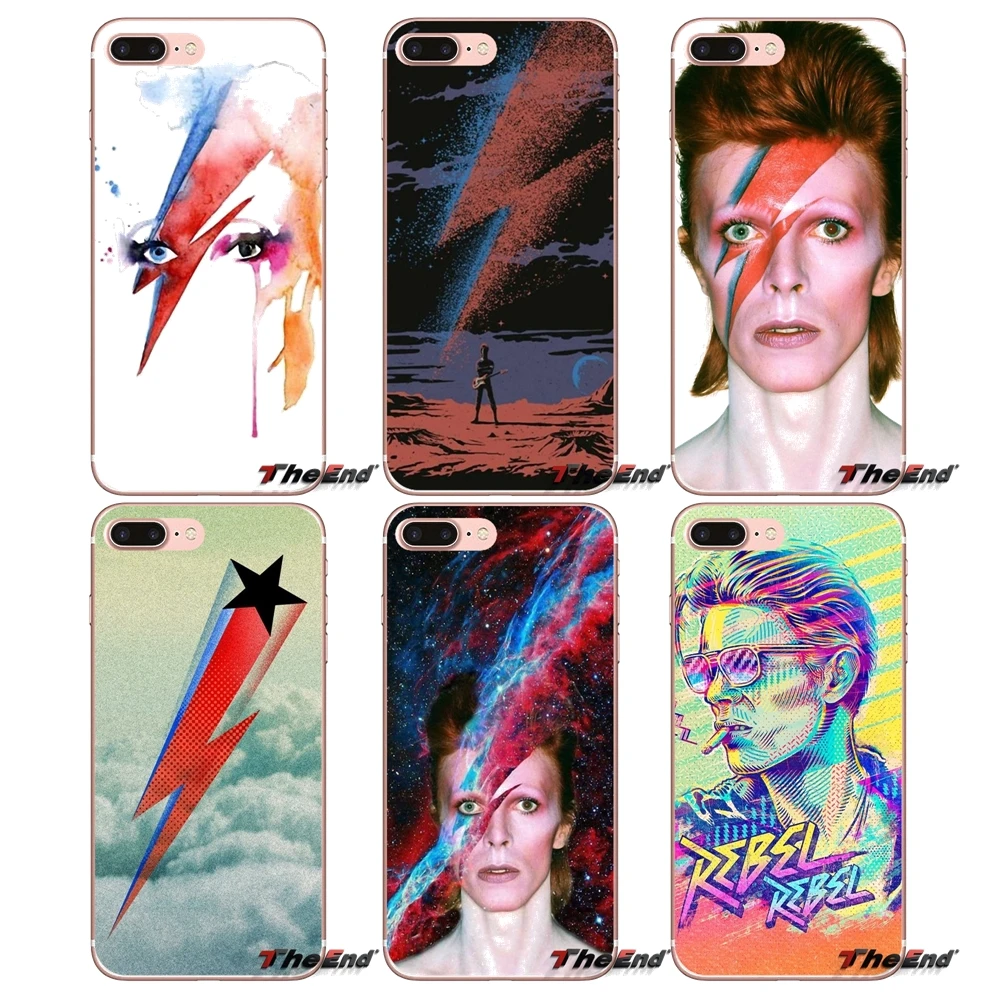 

For Samsung Galaxy J1 J2 J3 J5 J7 A3 A5 A7 2015 2016 2017 J530 J730 Fundas Coque David Bowie Soft TPU Cell Phone Case Cover