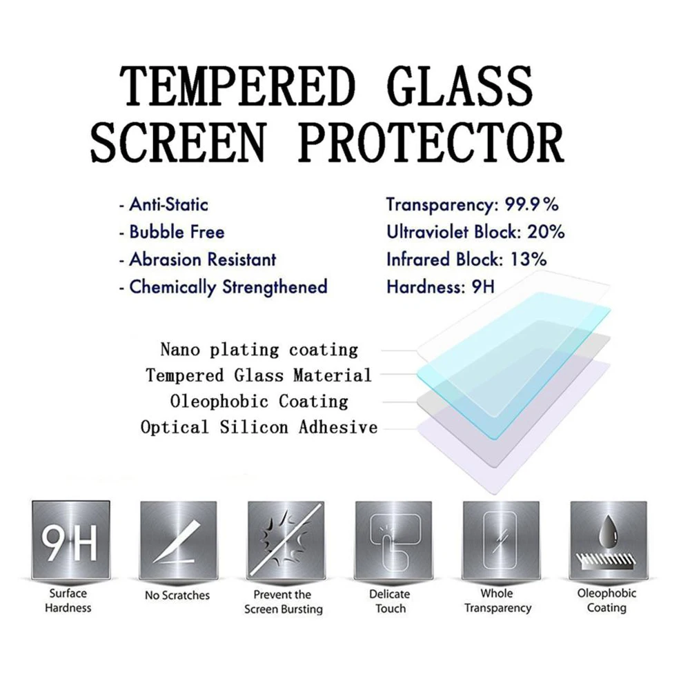 2 шт закаленное стекло для Asus ZenFone GO ZB552KL защита экрана Flim 9H Защитное стекло для Asus X007D ZB ZB552 552 552KL KL