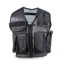 Тактические жилеты мужские армейские военные мульти-карманные регулируемые жилеты одежда для улицы штурмовые боевые безрукавки дышащие куртки