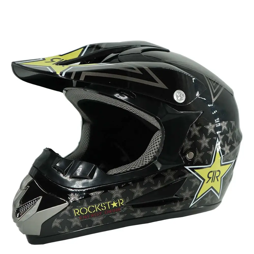 И 3 подарка мотоциклетный шлем Мужской мотоциклетный топ шляпа высшее качество крест внедорожный мотоцикл крест точка одобрено - Цвет: 1