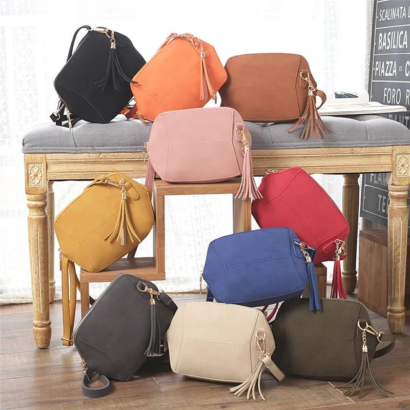 

Womens Leather Shoulder Bag Satchel Handbag Tote Hobo Crossbody Bags Solid Fashion Droshipping M#25