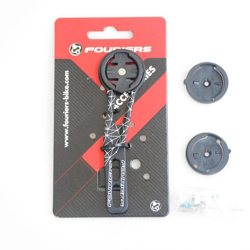 

FOURIERS Bicycle Computer Mount Integrated Handlebar & Stem Waterpoof Stopwatch Holder for GARMIN Edge 1000 MIO Bryton