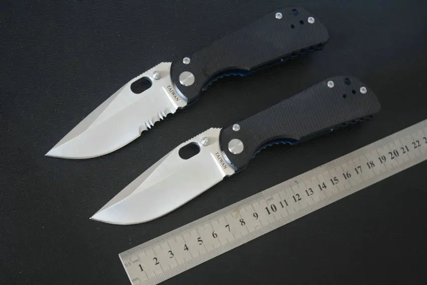 

Taiwan Tactical Folding Knife ,D2 Blade G10 Handle ,Camping Hunting Survival Multi Pocket Knives ,EDC Tools ,Outdoor Tool