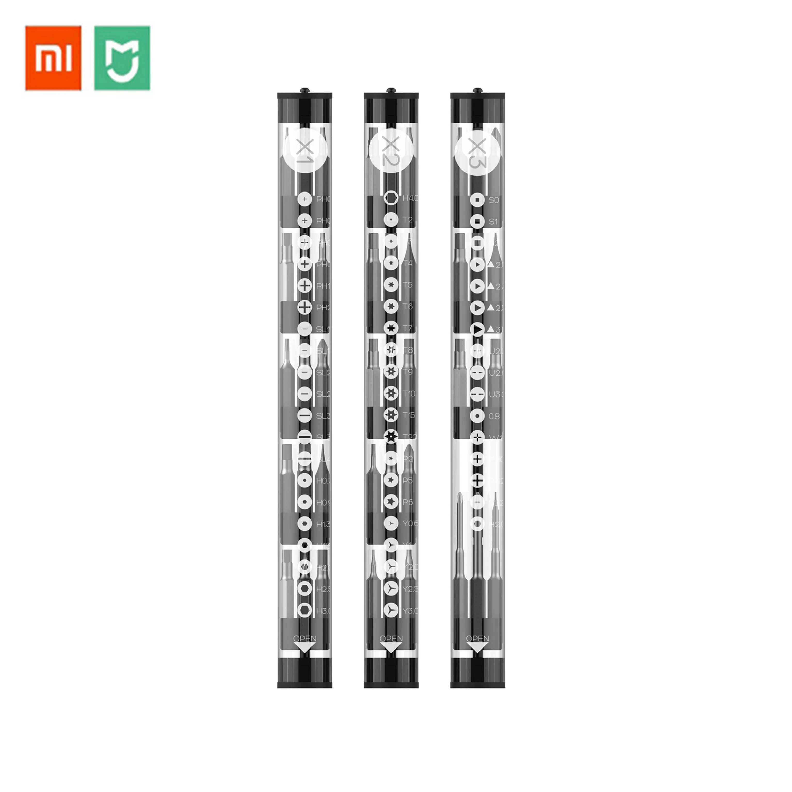 

YOUPIN Wowstick X1/X2/X3 Screw Bits Set Multi-purpose 4mm S2 Steel Bits for Wowstick screwdrivers
