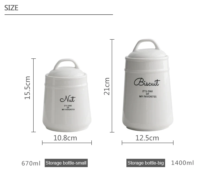 Белый керамический кофейник для хранения с текстовым узором, элегантные и утолщенные европейские бутылки для приправ AKUHOME