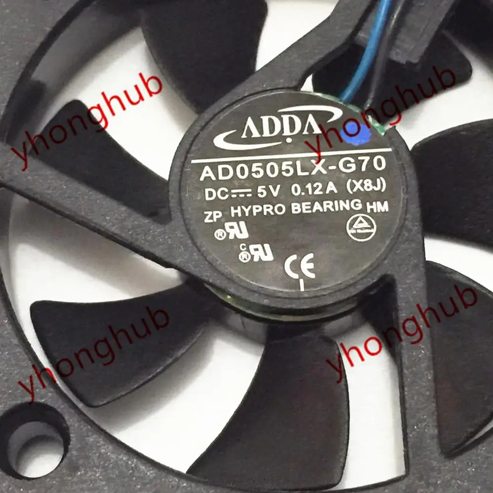 Двойной вентилятор ADDA AD0505LX G70 X8J DC 5V 0.12A 50x50x10 5 мм|double fan|dc 5v fan5v dc fan |