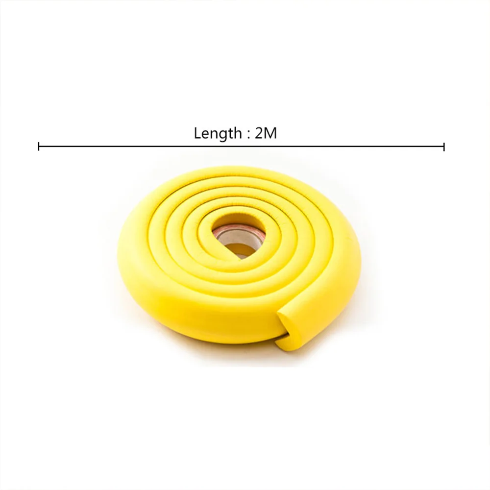 Kids Table Protection Guard Strip Baby Safety Products Glass Edge Furniture Horror Crash Bar Corner Foam Bumper Strip Collision