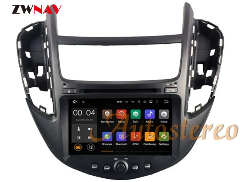 Best Android 8.0 8 Core RAM 4GB ROM 32GB Car DVD Player GPS SAT NAV Head Unit For Chevrolet Trax Tracker 2013 Radio Screen IPS 2 din 5