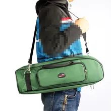 600D водостойкая труба Gig сумка Оксфорд ткань Регулируемый один плечевой ремень карман 5 мм хлопок Мягкий