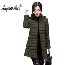 2017 New Women’s Coat Casual Hooded Cotton Padded Jacket Women’s Parkas Coats Plus Size