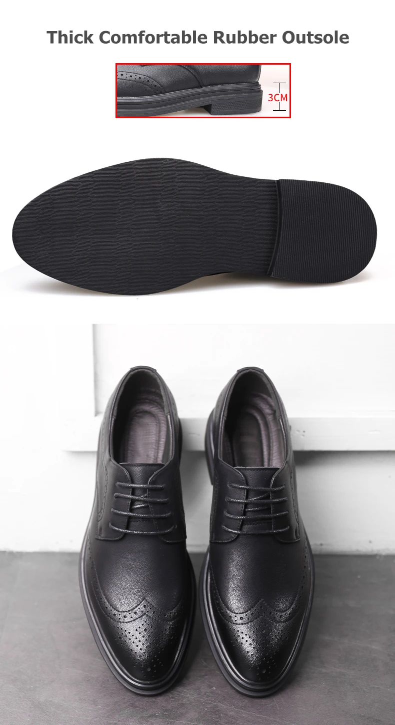 Misalwa/Мужские броги из перфорированной кожи ручной работы; классические полуботинки со шнуровкой; цвет серый, черный; мужские строгие туфли с острым носком