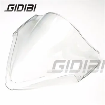 

Smoke& Clear Motorcycle Windshield WindScreen For Suzuki Hayabusa GSX1300R GSX 1300R 2008-2014 09 10 11 12 13 Double Bubble ABS