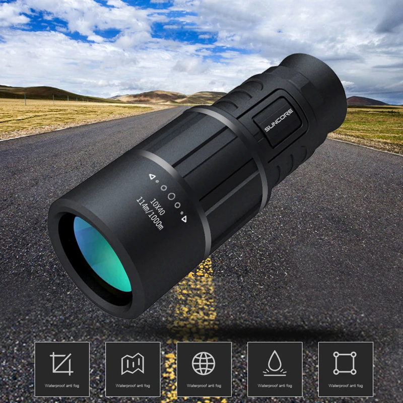 Военный HD 10x40 Бинокль Профессиональный охотничий телескоп ночного видения карманный бинокль без инфракрасного окуляра
