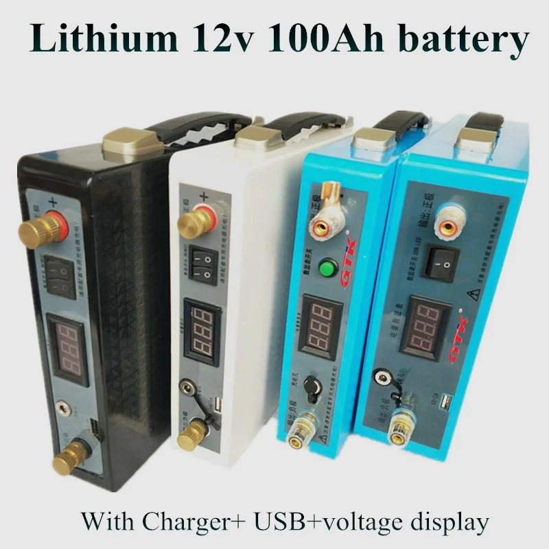 Large capacity 12V 60AH 70Ah 80AH 100AH Solar lithium ion ...