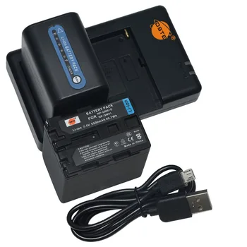 

DSTE Dual Slot Charger with 2PCS NP-QM91D QM91 for Sony DCR-TRV24 TRV240 TRV240K TRV245E TRV24E TRV25 Camera