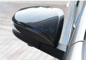 

Chrome Car Styling Door Mirror Cover Overlay Trim ABS 2pcs Frame Panel 2016 2017 2018 For Toyota INNOVA Accessories
