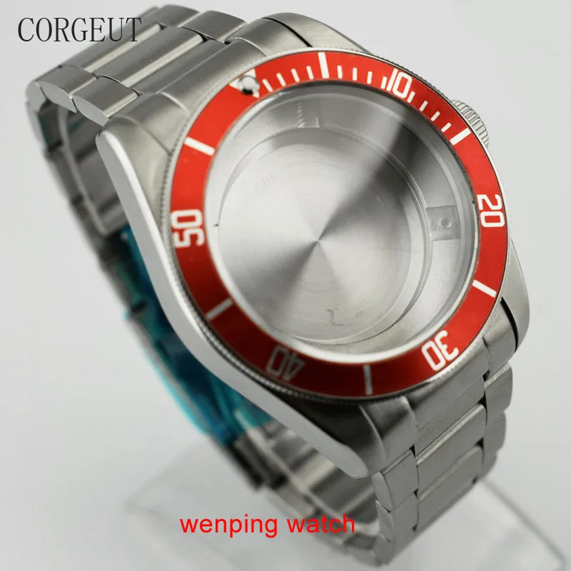 41 мм корпус из нержавеющей стали corguet sapphire fit eta 2836 miyota 8215 8205 для часов с