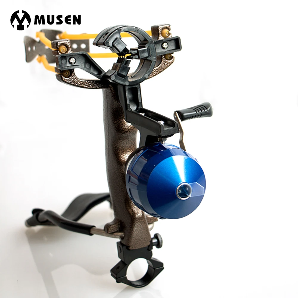 Crossbow Shooting Fish Slingshot with the Fishing Reel/Arrow Brush Rest