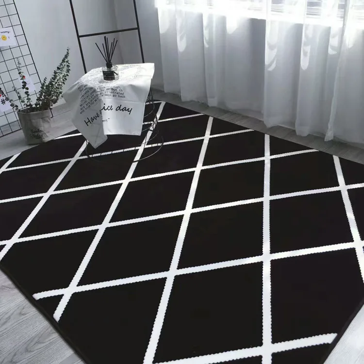 Алмазные клетчатые ковры для гостиной, дома, спальни, коврики и ковры, журнальный столик, напольный коврик, коврик для детской комнаты, татами