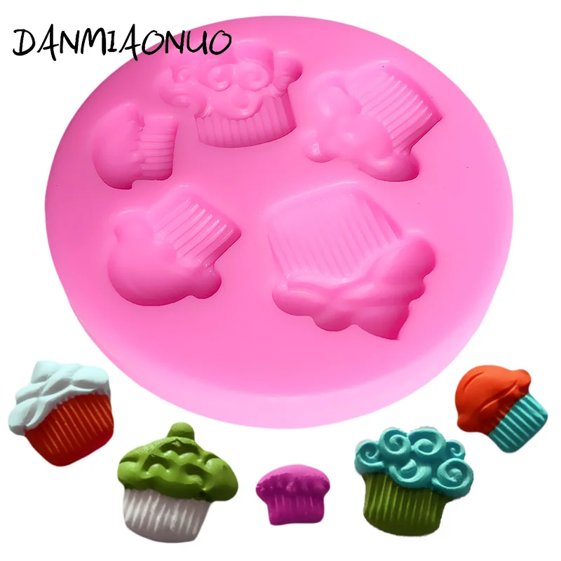 

Mini Ice Cream Shape Silicone 3d Chocolate Molds Fondant Cake Decorating Tools Silikon Form For Soap Wedding Cake Stand