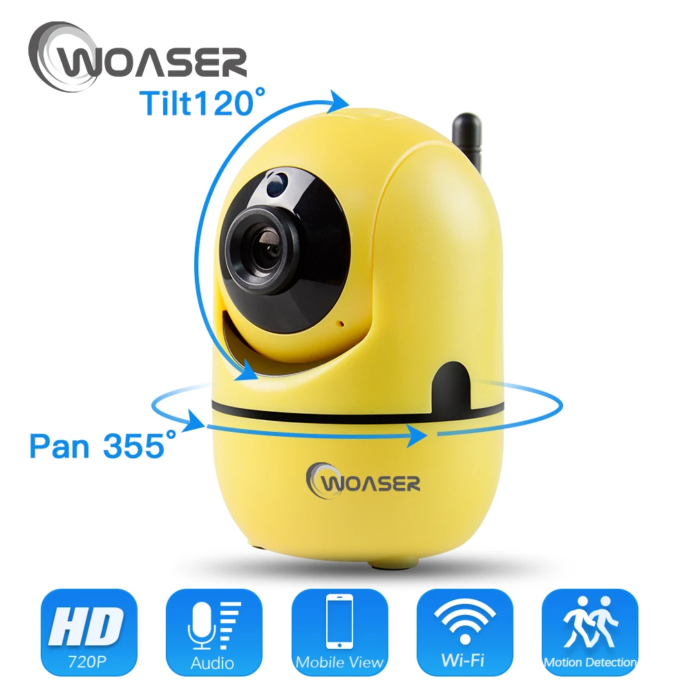 WOASER Home Security IP Camera Wireless WiFi Camera Surveillance 720P