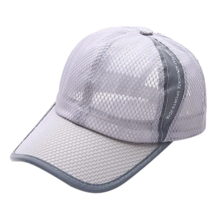 Hollow Mesh Style outdoor sport cap Boy&Girl hiking camping baseball