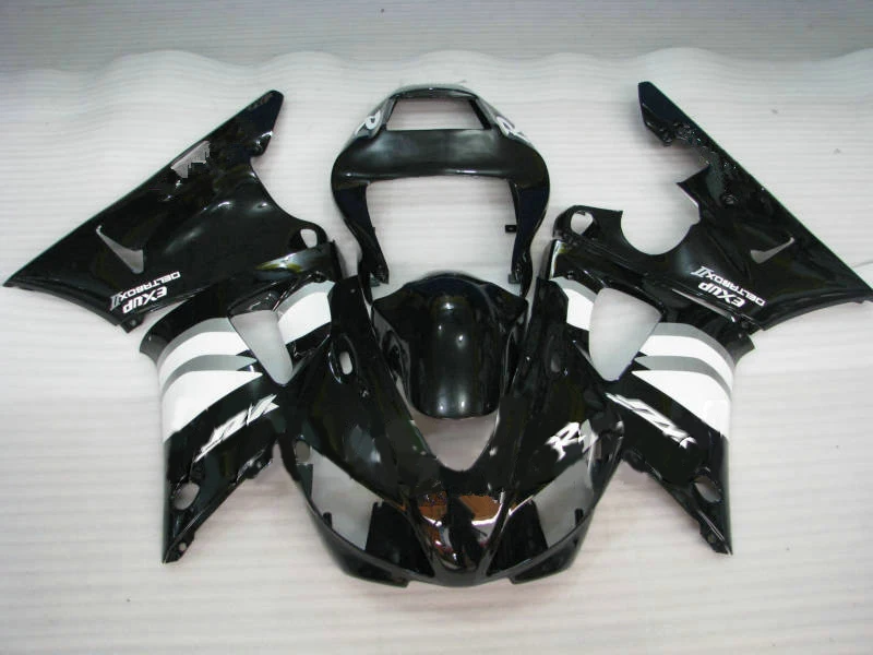Мотоцикл обтекатель комплект для YAMAHA YZFR1 98 99 YZF R1 YZF1000 1998 1999 ABS белый глянец Черный