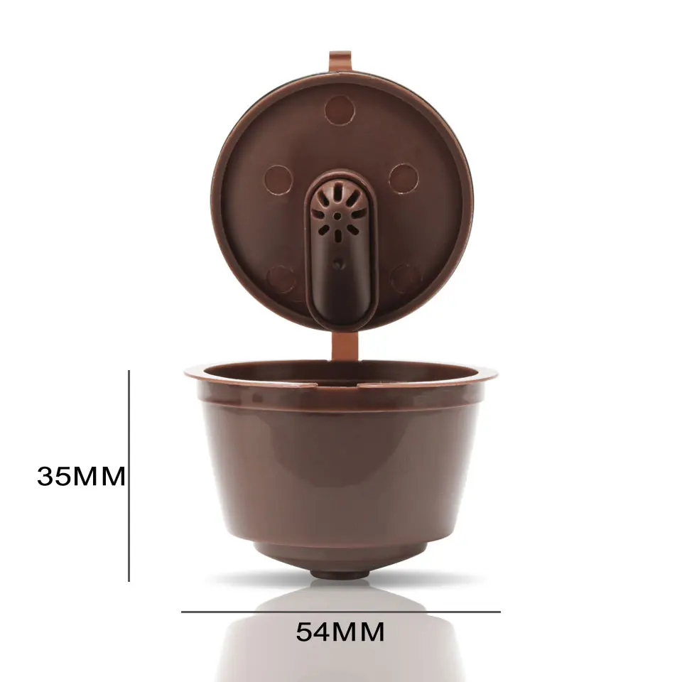4 шт. многоразовые капсулы для кофе Dolce Gusto Nescafe|Фильтры кофе| |