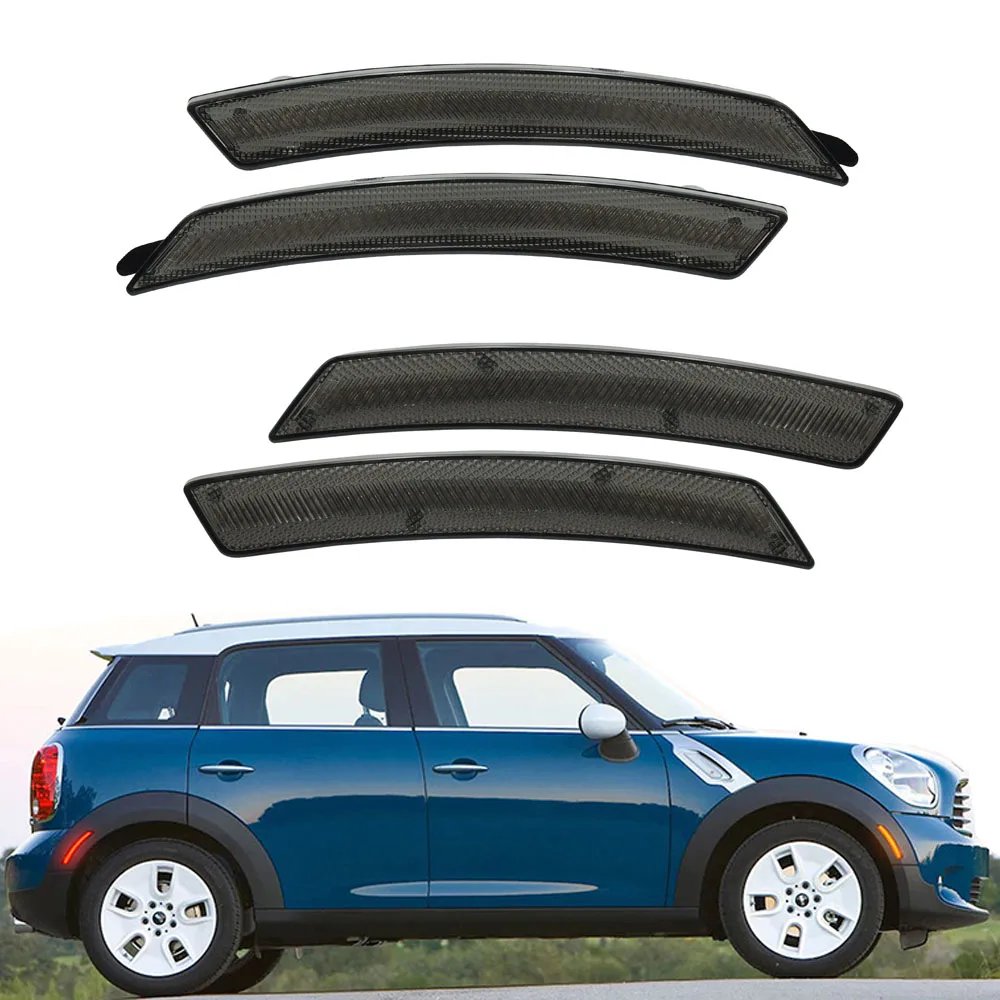 4 шт. фонари с дымовой линзой для 2007 2016 Mini R55 R56 R57 R58 R59 R60 R61 лампа указателя поворота