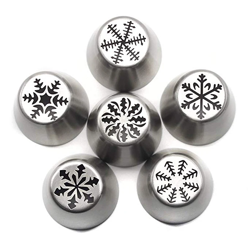 Christmas Style Pastry Nozzle Set6