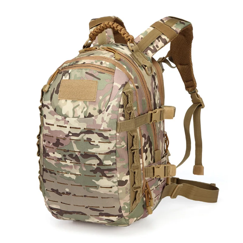 

Tactical Military Backpack Outdoor Sports Waterproof Padded Laptop Backpack Laser Cut Molle System Camping Bags