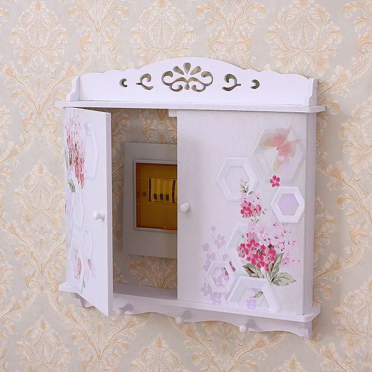 

Meter Box Decorative Painting Shelter Free Punch Modern Living Room Restaurant European Garden Distribution Electric Switch Box