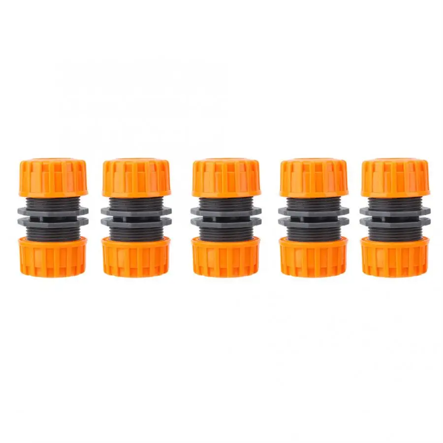 

5Pcs 1/2" Hose Extension Connector Joint Home Garden Water Hose Repairing Tool Garden Hose Connector