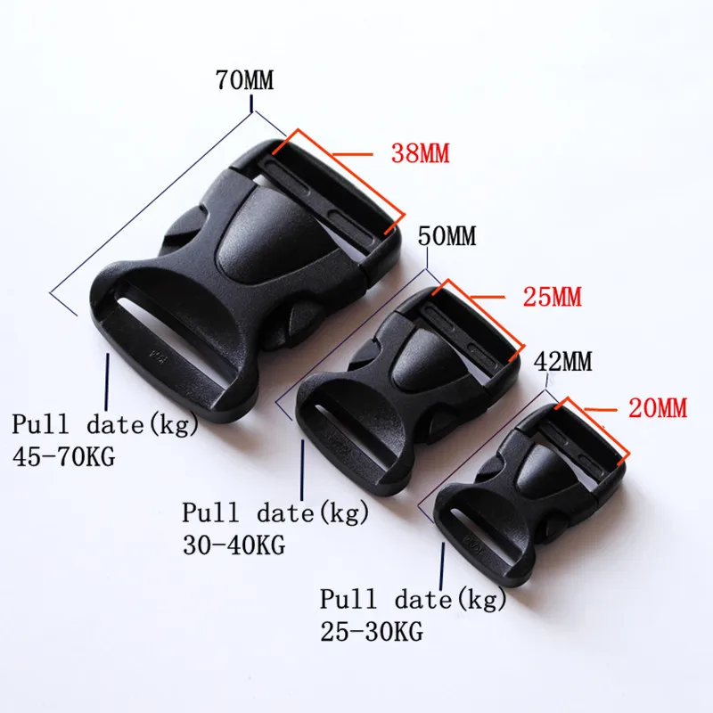 Buy KAM Plastic Dual Adjustable & Security Double Lock