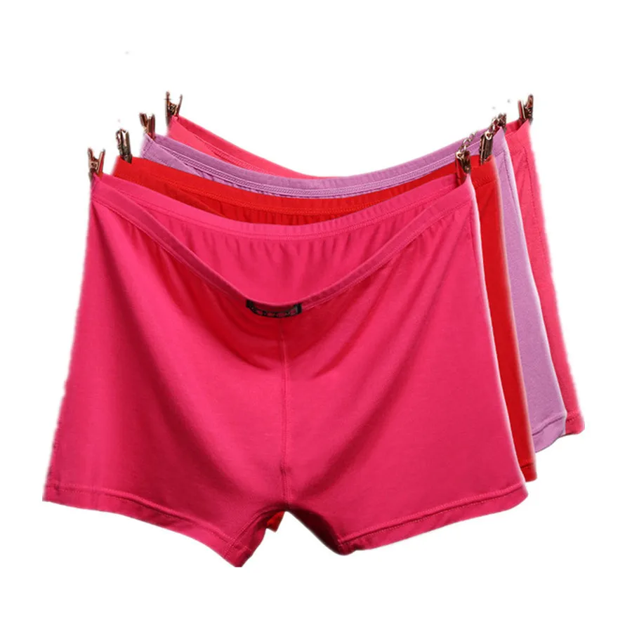 

Women Boyshorts Panties Safety Leggins Cotton Large Size Boxer Sexy Solid Color Breathable Boyshorts Panties Ladies Intimates