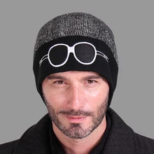 [DINGDNSHOW] брендовые шапочки шляпа мужская хлопковая зимняя Кепка с вышивкой из мультфильмов вязаная шапка теплая Skullies дамская шляпа без полей