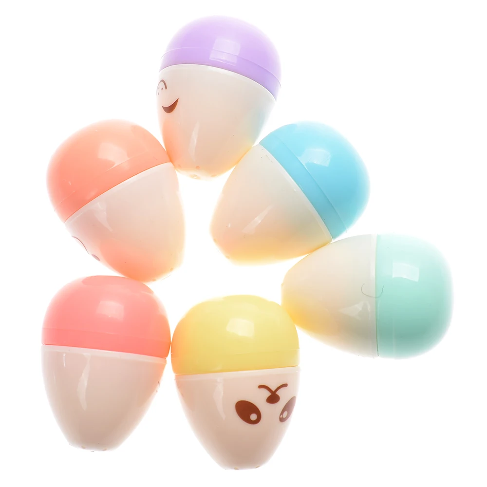 6 шт./лот мини маркер smile egg кавайные ручки канцелярский материал escolar papelaria
