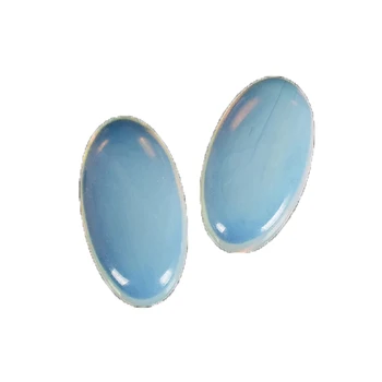 

1pcs 40*60*20mm Natural Moonstone Malachite Red jaspe Obsidian Rose Quartz Palm Stones Worry Stones Pebble Healing Crystal Stone