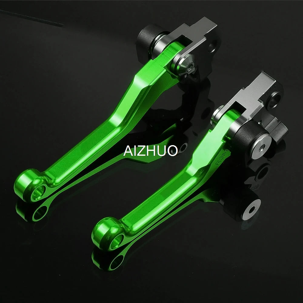 

for KAWASAKI KX80 KX 80 2000 01 02 03 04 05 06 07 08 09 10 11 12 13 14 15-2016 CNC Motocross dirt bike Pivot Brake Clutch Levers