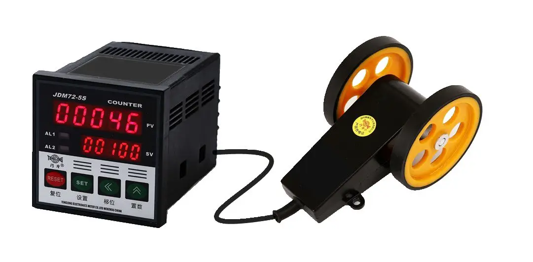 

Electronic Digital Display Meter JDM 72-5S Roller Type High Precision Reading Machine Code Table Reversible