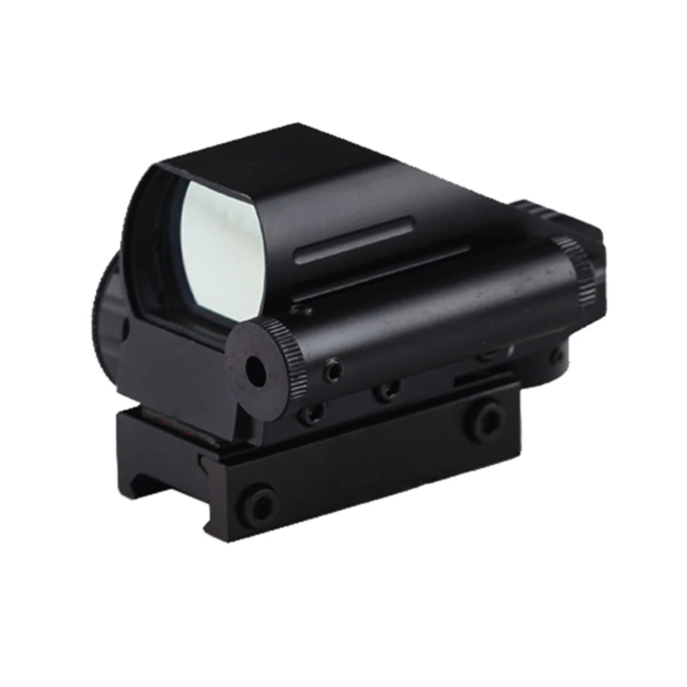 

BIJIA Tactical Reflex Red/Green Laser 4 Reticle Dot Sight Scope Airgun Rifle sight Hunting Rail Mount 22mm